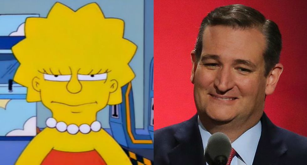 Ted Cruz hilariously trashed for his bizarre attempt to hijack ‘The Simpsons’ at CPAC