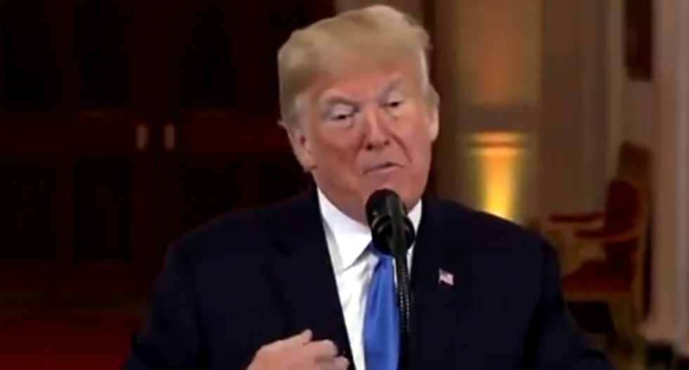 Trump threatens Supreme Court fight in rage tweet against impeachment: 'No crimes by me at all!'