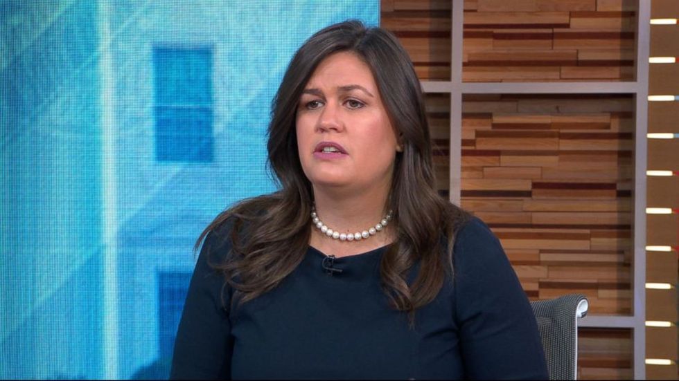 'I'm sorry I wasn't a robot!' Sarah Sanders lashes out after being cornered by ABC on her lies about Comey