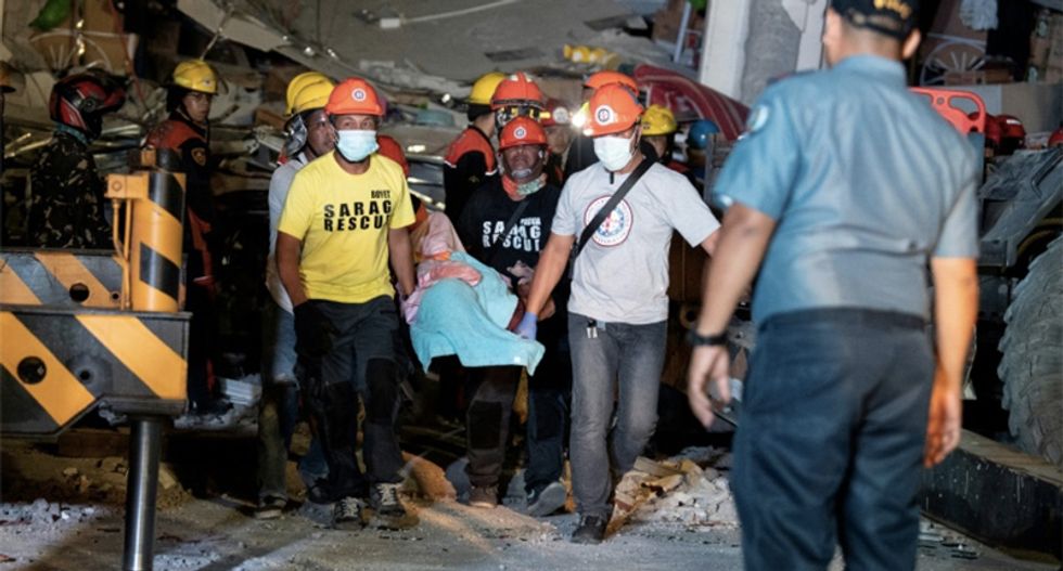 Frantic hunt for survivors after deadly 6.3 Philippine earthquake and over 400 aftershocks