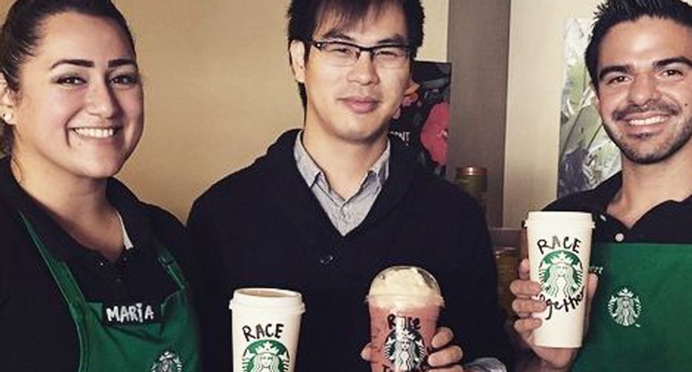 Starbucks CEO pulls plug on much-maligned #RaceTogether coffee cup campaign