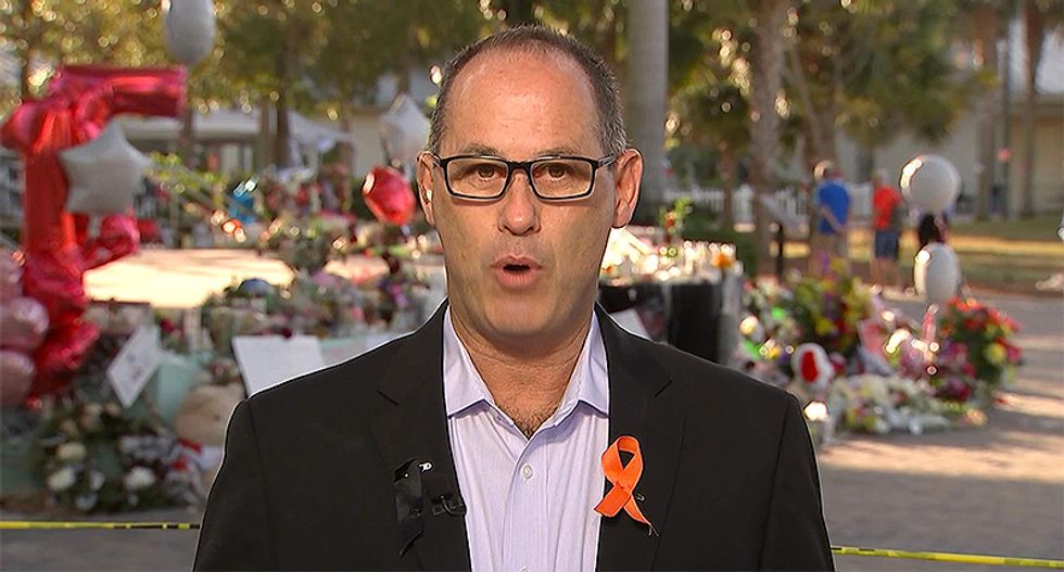 Grieving Parkland dad calls on Trump to demand gun lovers stop threats against teen survivors