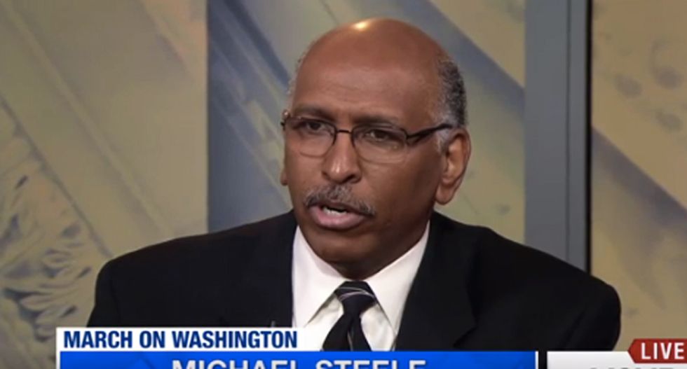 Ex-RNC head Michael Steele slams Trump for Lewis tweets: 'Trump has never walked the walk'