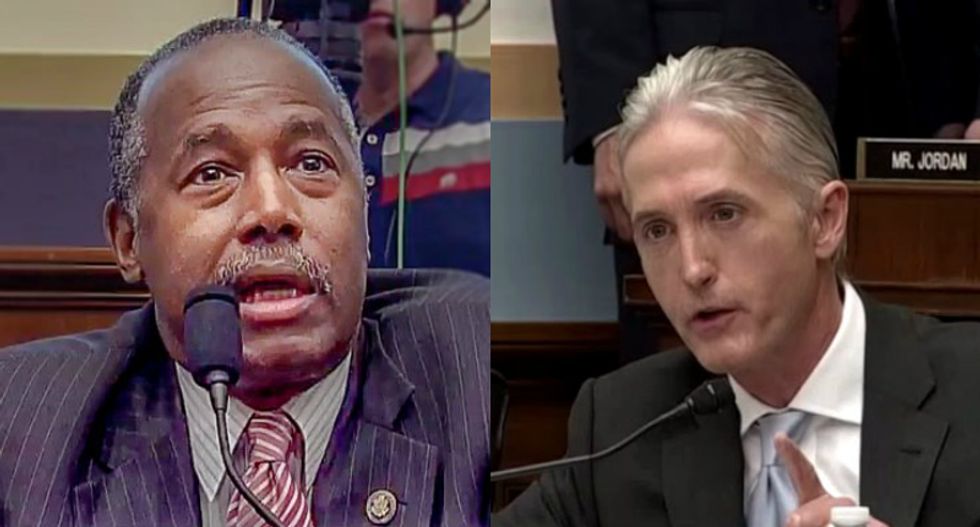 GOP Rep. Trey Gowdy demands answers on Ben Carson's $31k dining set — paid for with taxpayer money