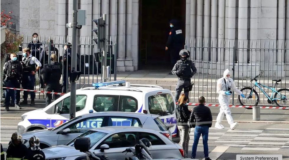 Knifeman kills three in suspected terror attack at French church