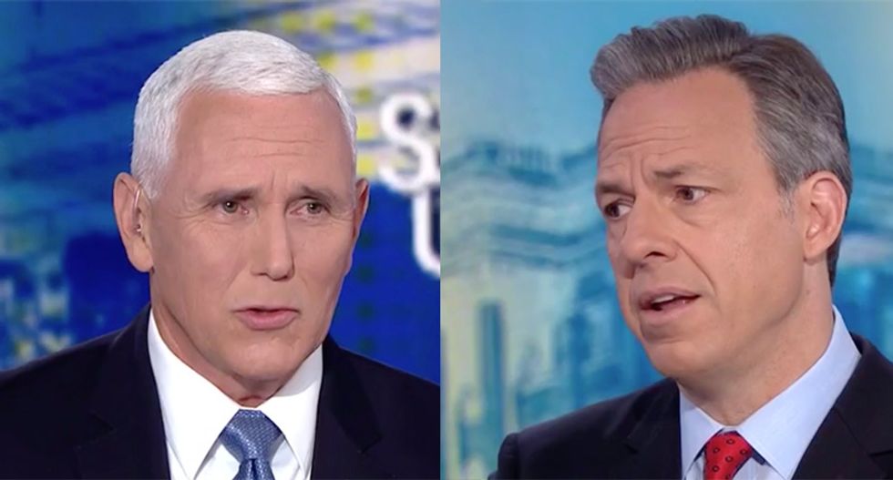 CNN's Jake Tapper confronts Mike Pence with defense official calling Trump a liar over aborted Iran attack excuses