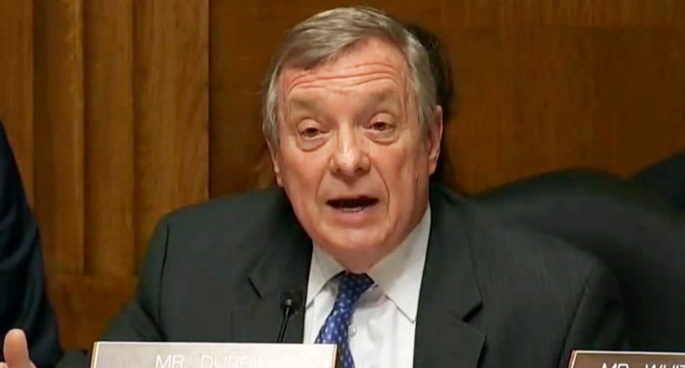 Republicans left with egg on their face after senator mocks them for obsessing over Clinton's emails at Bill Barr hearing