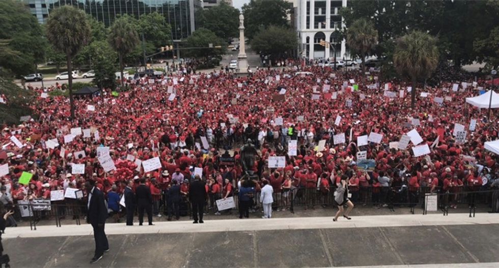 There's a national labor uprising happening right now that the media isn't reporting