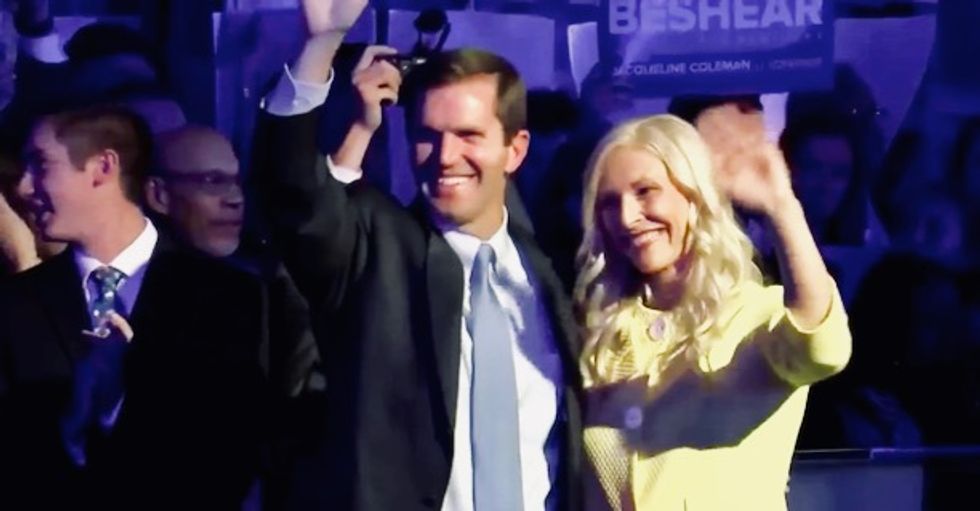 Massive, major victories for Democrats in Virginia and Kentucky as Trump fails to deliver wins for his GOP candidates