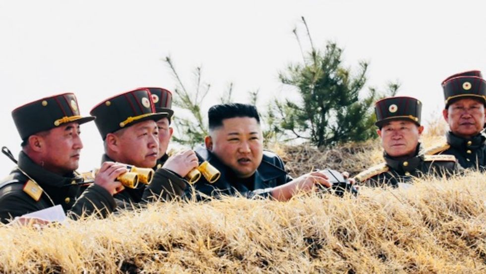 North Korea fires two 'ballistic missiles' into sea
