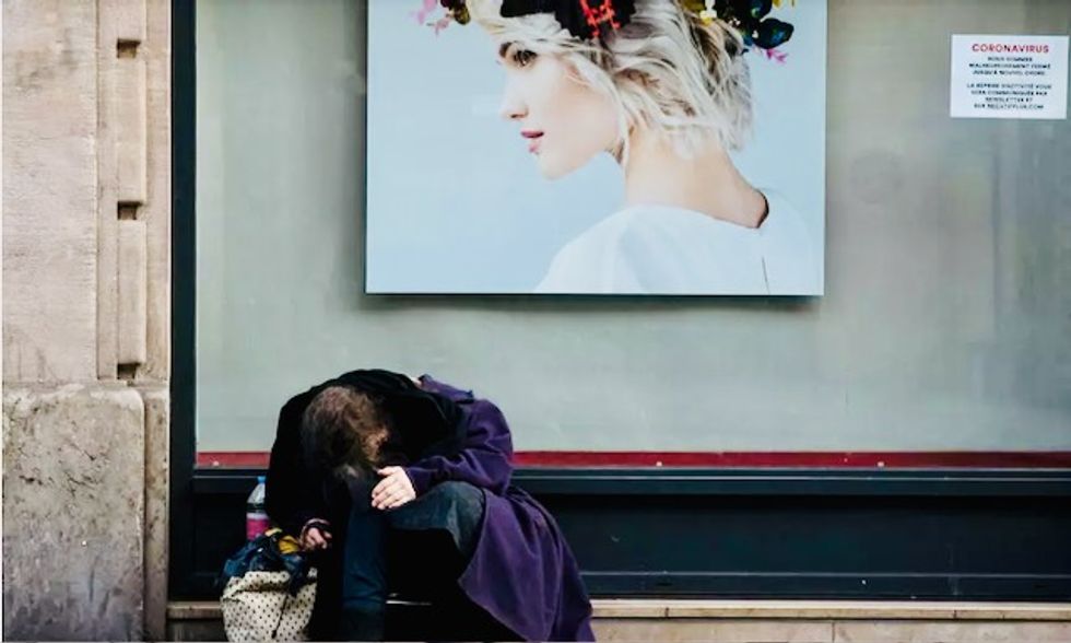 French police accused of fining homeless people amid virus lockdown