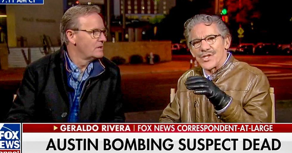 Fox host explains why Austin bomber likely was a conservative targeting 'a dot of deep blue in a sea of red'