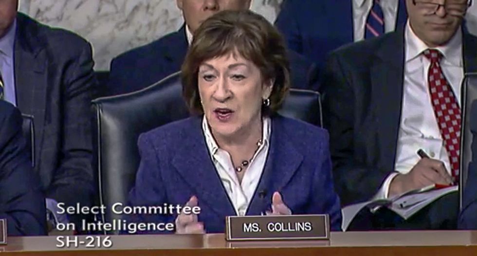 GOP's Susan Collins slams DHS chief on elections: 'When I listen to your testimony, I hear no sense of urgency'
