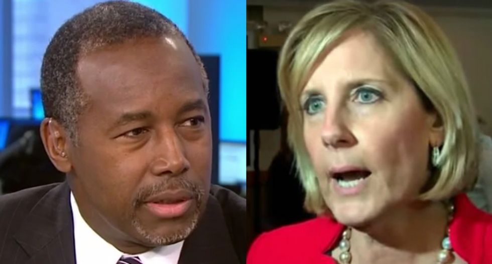 Trump-loving congresswoman blames Ben Carson's $31K dining set scandal on the 'deep state'