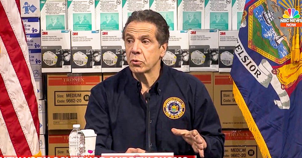 'Release the ventilators!' Gov. Cuomo publicly begs Trump to stop hoarding 20,000 ventilators