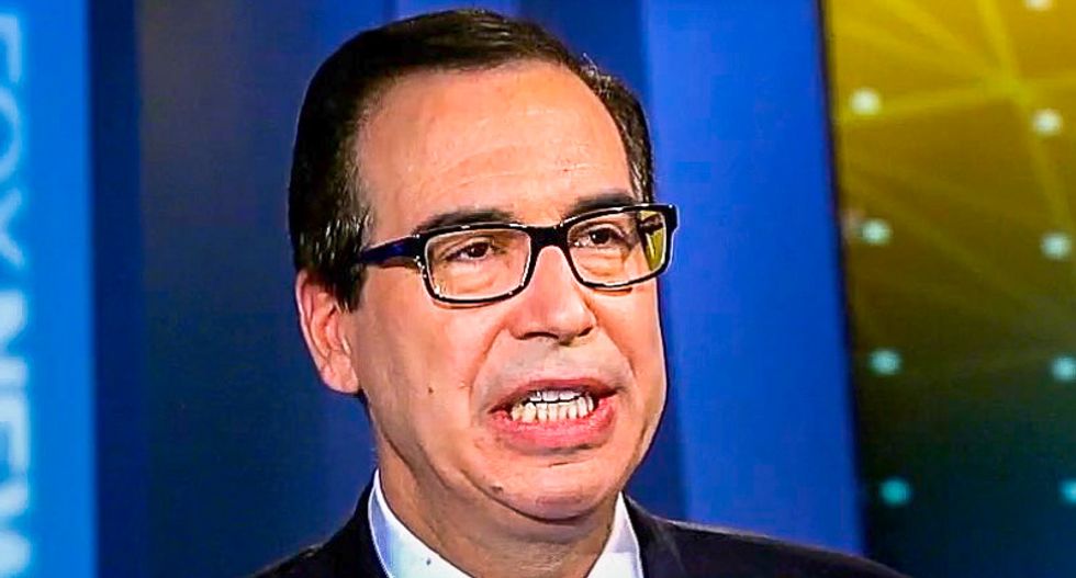 Trump's Treasury secretary flew on a private jet owned by jailed 'junk bond' king lobbying for pardon