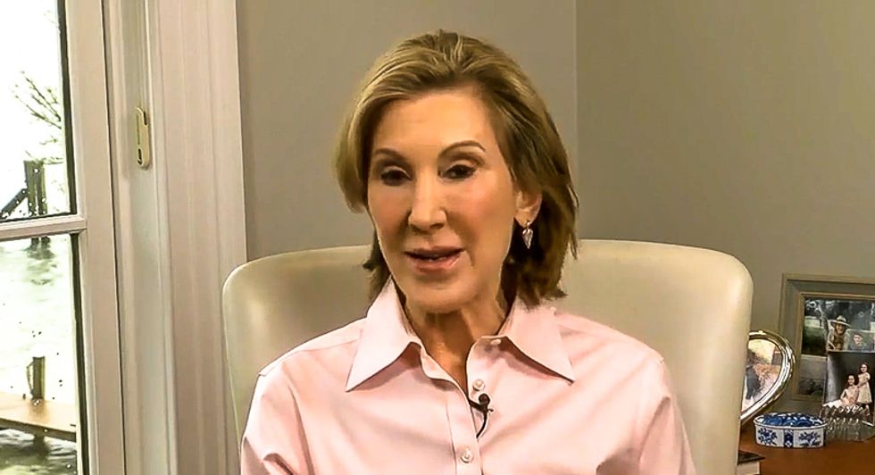 Former GOP candidate Carly Fiorina comes out against $500 billion corporate bailout fund