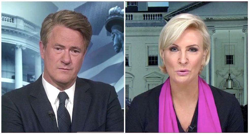 WATCH: MSNBC's Joe and Mika hint that Melania may be close to leaving the White House over Stormy Daniels