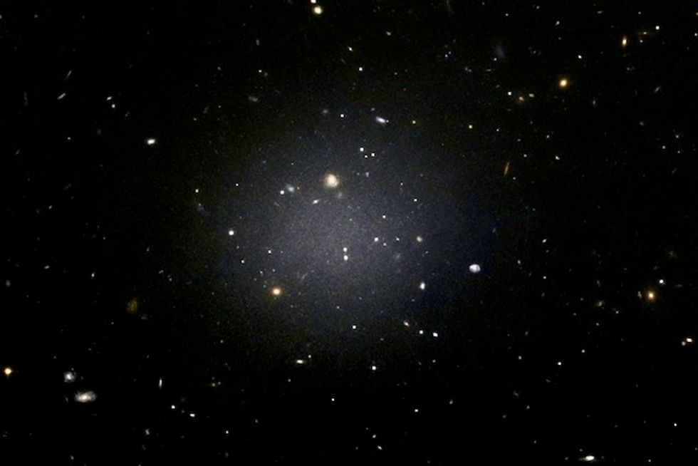 Astronomers find the 'impossible': a galaxy without dark matter