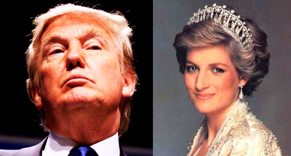 Donald Trump 'practically stalked' his 'dream lady' Princess Diana after her divorce: UK broadcaster