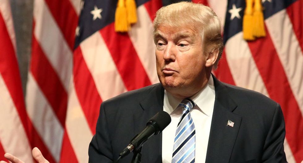 Internet shreds Trump for bragging about himself at African-American history museum