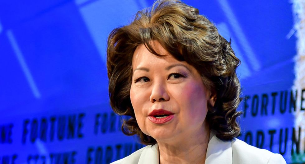 'Corruption has gone unchecked for too long': Watchdogs sound alarm after Elaine Chao delivers major federal contract to Mitch McConnell's Kentucky