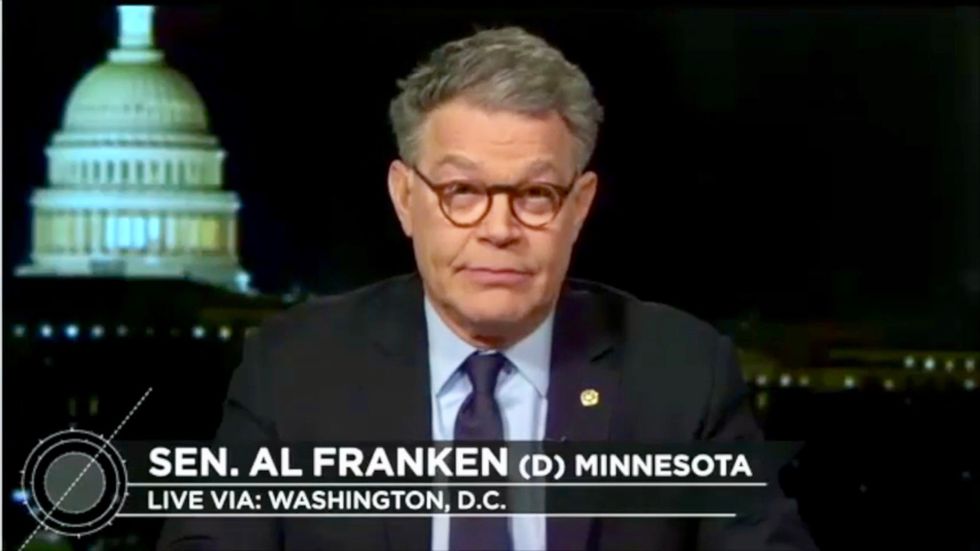 He's 'not right, mentally': Al Franken reveals GOP senators are worried about Trump