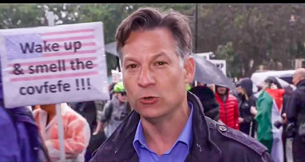 'Delusional': NBC's Richard Engel destroys Trump claim that 'thousands' cheered him in Britain
