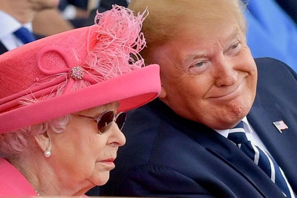 Trump, queen and world leaders remember D-Day heroes