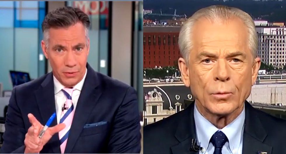 Trump trade adviser clashes with CNN's Jim Sciutto over Mexico tariffs