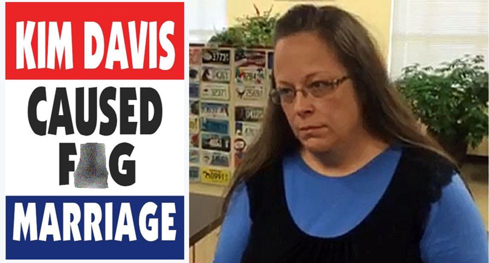 #GodHatesAdultery: Westboro Baptist church turns on Kim Davis for causing 'F*g marriage'