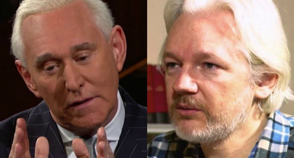 Ex-Roger Stone colleague: Jullian Assange is ready to talk -- but only if it's not a trap