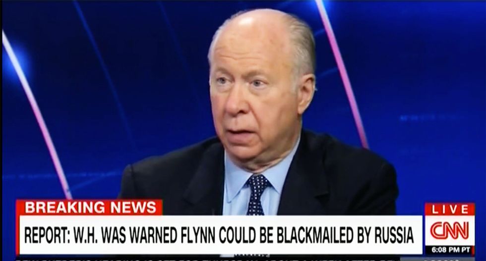 ‘What did he know and when did he know it’: David Gergen asks when Trump knew about Flynn blackmail risk