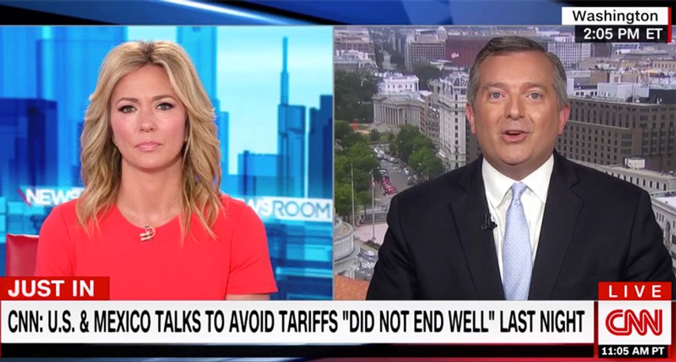 Trump battered by Chamber of Commerce VP with numbers showing he will kill small businesses with his Mexico tariffs