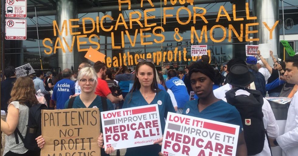 Faced with soaring costs of private insurance, poll shows 58% of small business owners support Medicare for All