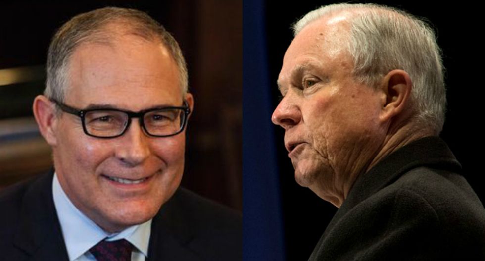 Scott Pruitt begged Donald Trump to fire Jeff Sessions so he could be Attorney General: CNN