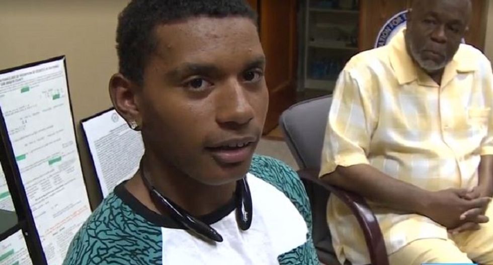 ‘I feel traumatized’: California teen speaks out after nine cops violently arrest him for jaywalking