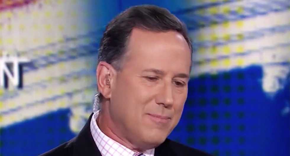 CNN's Santorum humiliated by laughing panel after claiming Russians would never offer election help
