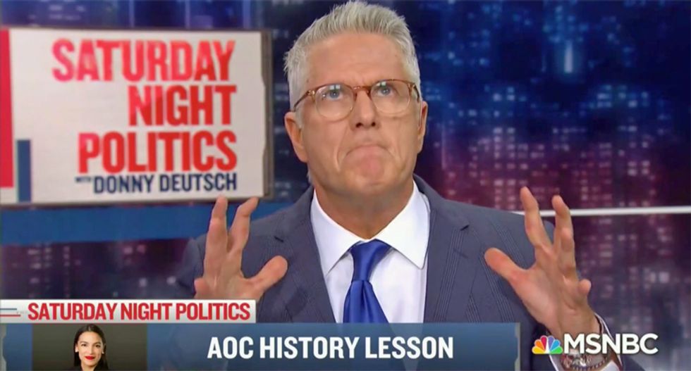MSNBC’s Donny Deutsch bashed Alexandria Ocasio-Cortez as just a ‘different form of Trump’