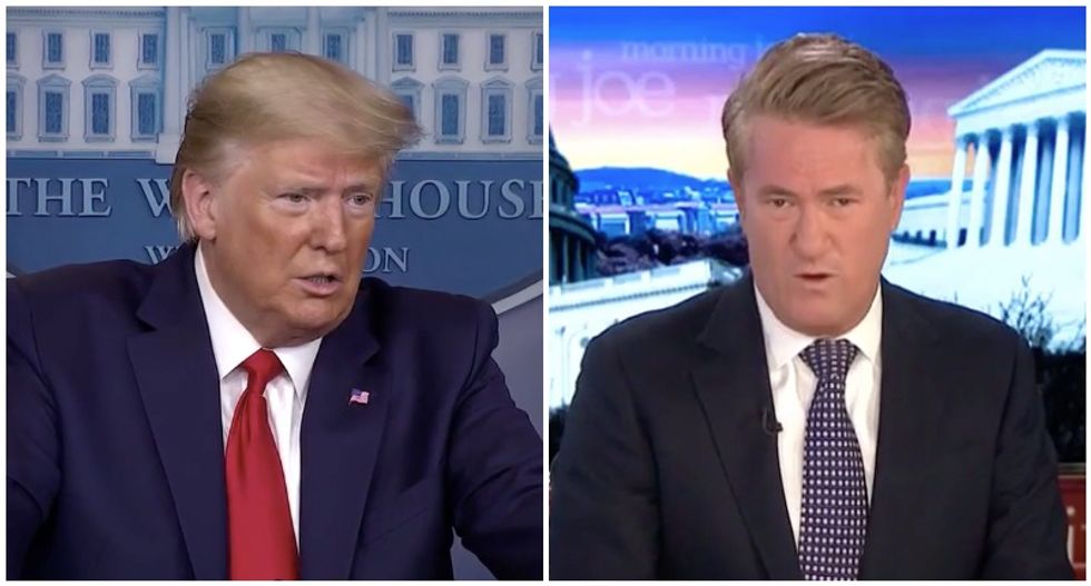 MSNBC’s Morning Joe levels Trump for whining about his money instead of leading pandemic response