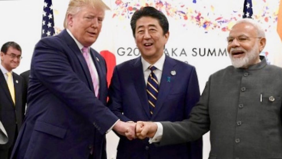 Oh-saka: Fist-bumps and love-ins for Trump at G20