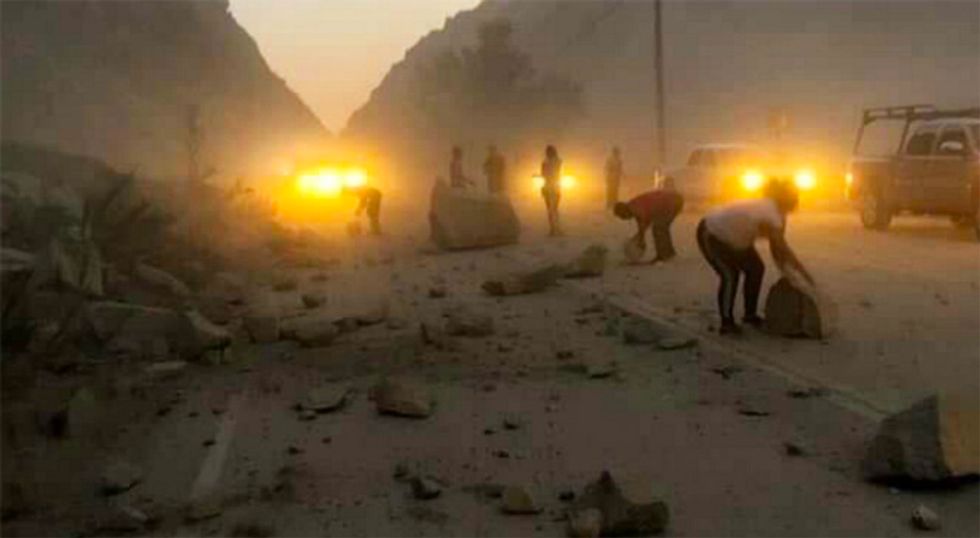 Sparking fires and causing injuries, another even bigger earthquake rattles Southern California