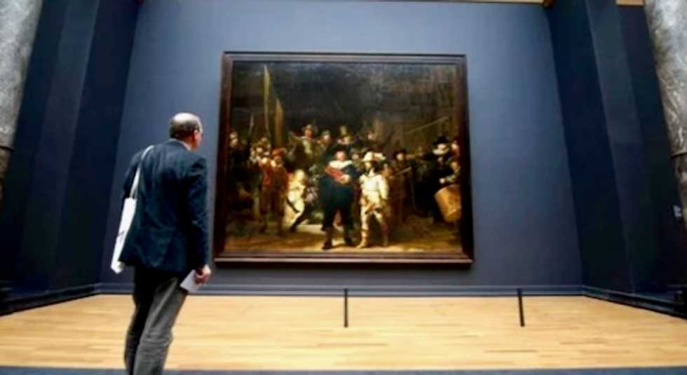 Museum starts 'live' restoration of Rembrandt masterpiece