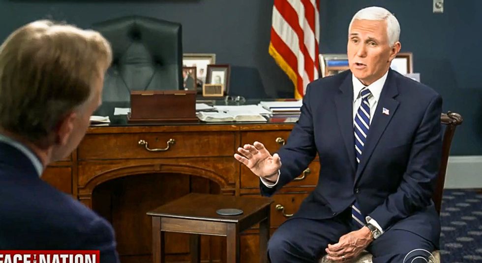 'You won't say Black Lives Matter': CBS host grills Mike Pence after he says 'unborn' lives matter