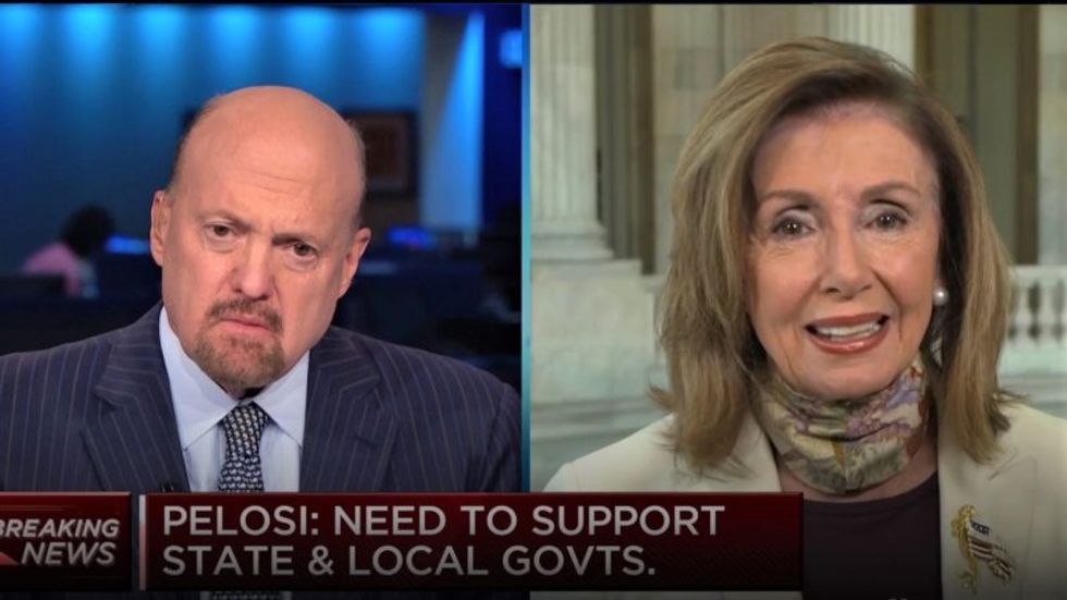 ‘Oof, Jesus’: CNBC’s Jim Cramer rattled after Pelosi slams GOP amid stimulus negotiations