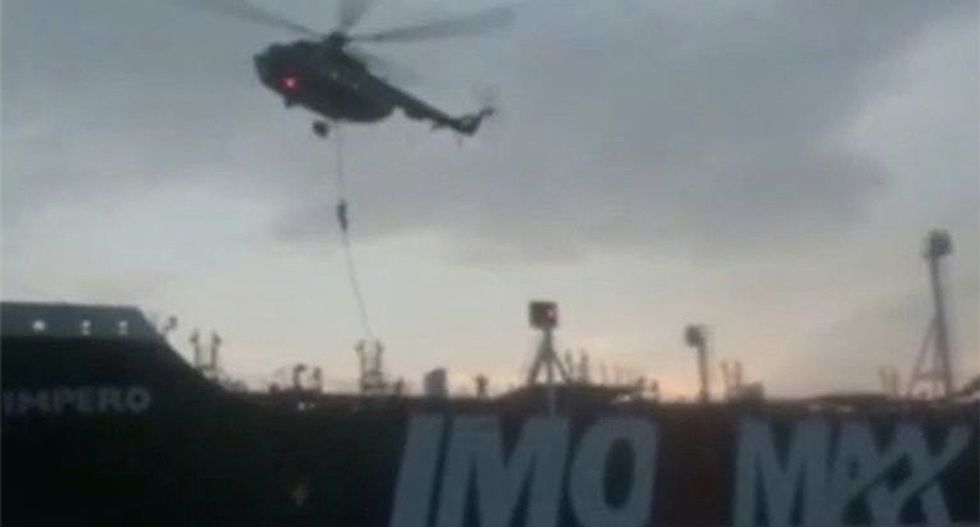 Iran probes seized UK-flagged tanker -- Britain to hold emergency meeting