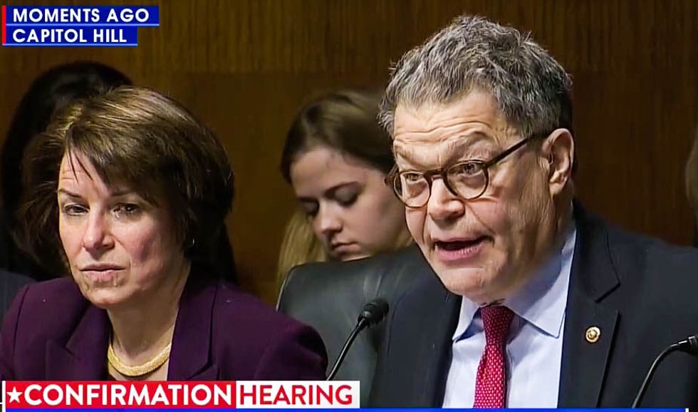 WATCH: Sen. Al Franken delivers scathing rebuke of Jeff Sessions's 'insulting' letter on Russia contacts