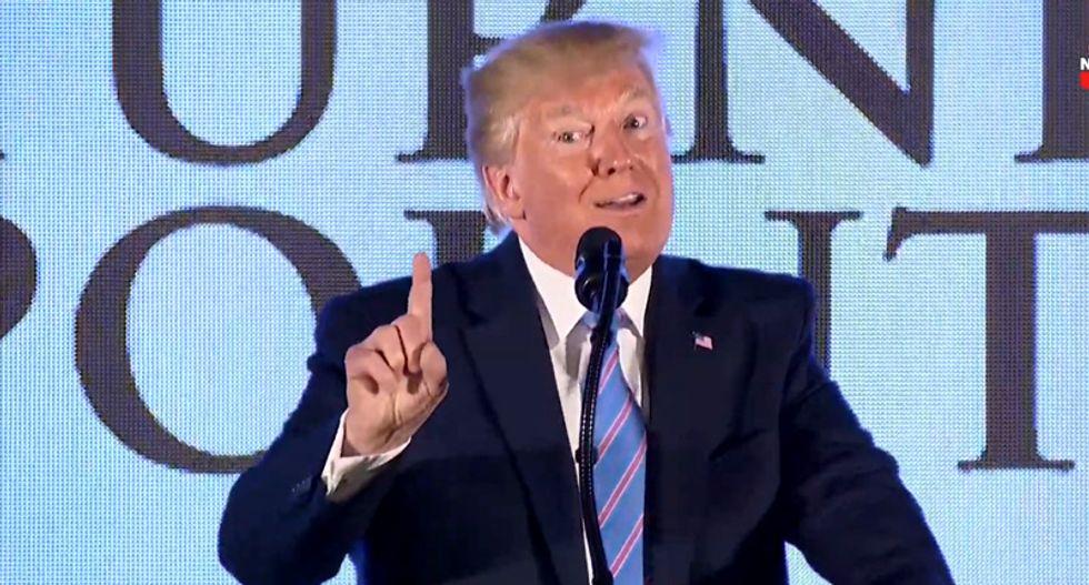 Workers at Shell plant told they would not get paid unless they attended Trump's speech: report