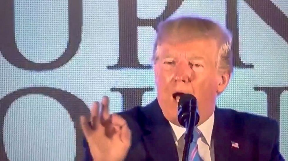 Trump tells youth group: 'I have the right to do whatever I want as president'