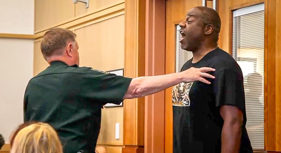 Black man righteously scolds judge after white gun nut walks free: 'Keep on with these racial disparities'